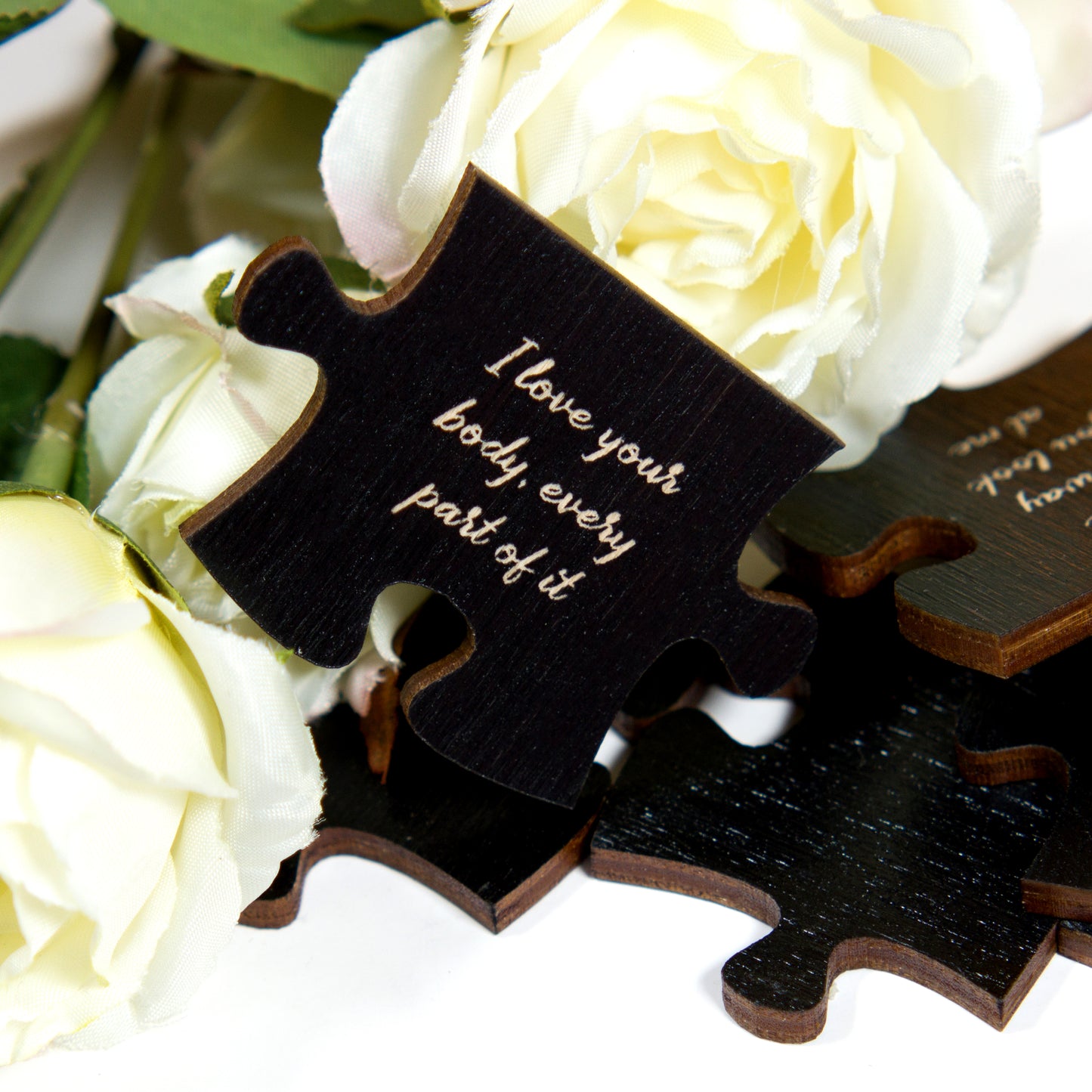 "Reasons Why I Love You" Personalized Name Puzzle (12/20/32/44 PCS), Puzzle Box, Personalized Gift For Boyfriend/Girlfriend.