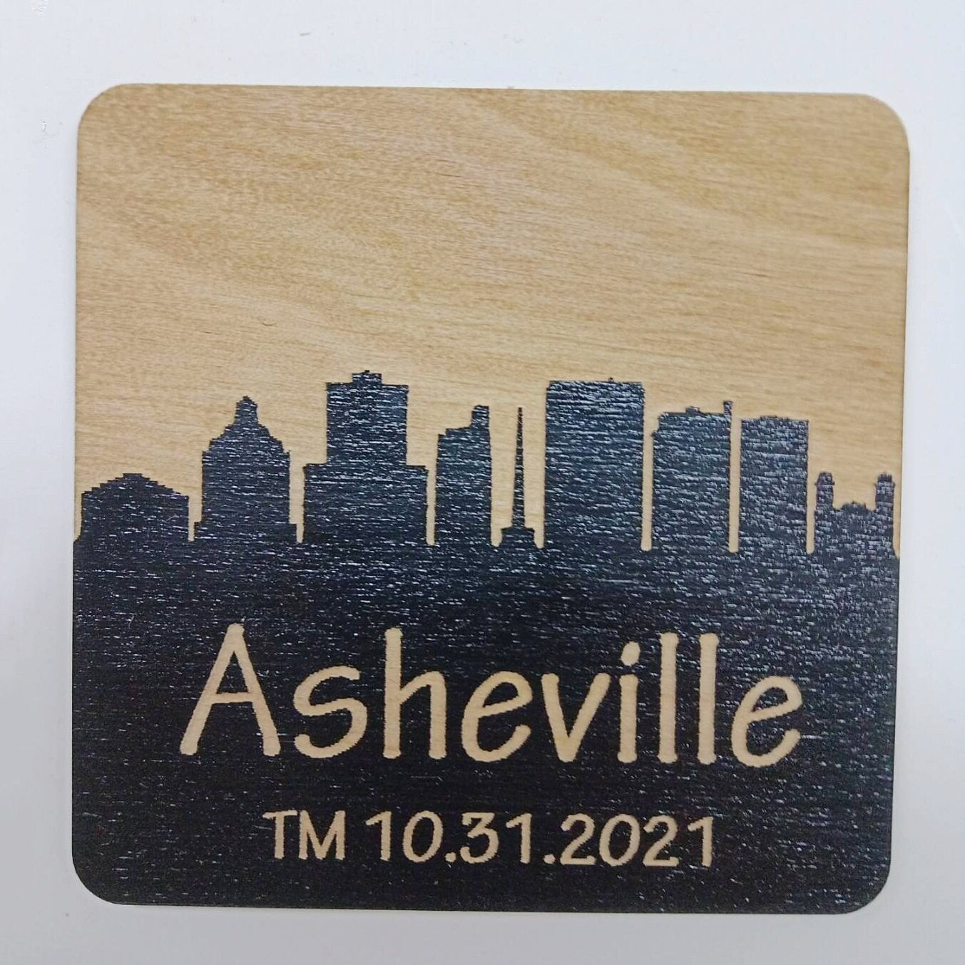 Skyline coasters Wedding favors for guests, Custom wedding coasters, Save the date wedding favors for guests in bulk, Custom wedding favors